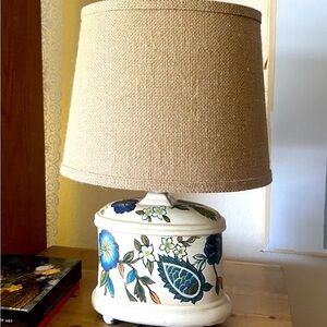 NWOT Small Ralph Lauren Floral Table Lamp